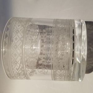 Maker's Mark Limited Edition Holiday Sweater Whiskey Rock Glass